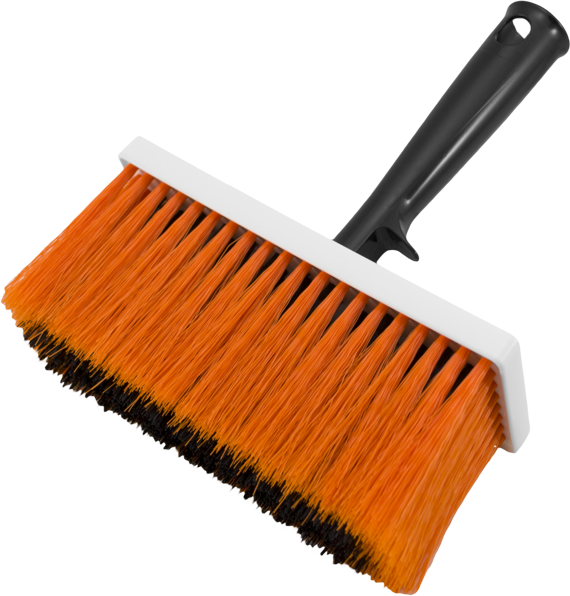 Кисти серии "PROFI" Торцевая 70х150 мм, длина щетины 70 мм, синтетическая щетина, пластиковая ручка (для нанесения клея)